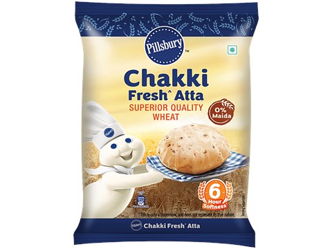 Pillsbury Atta/Godihittu - Chakki Fresh, 2 kg