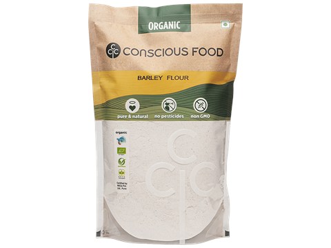 Conscious Food Barley Flour/Jave Godhi, 500 g