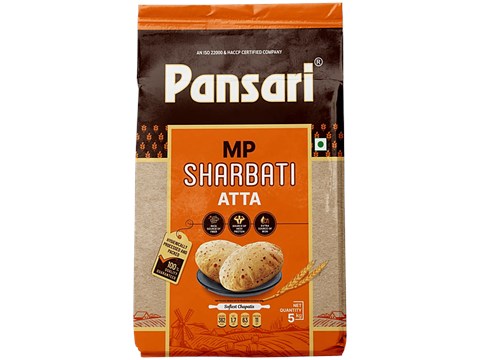 PANSARI MP Sharbati Atta, 5 kg
