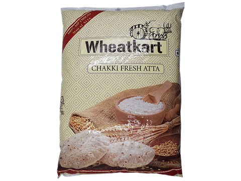 Wheatkart Chakki Fresh Atta, 10 kg